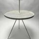 Mid-Century Iron Gueridon Table in the style of Mathieu Matégot, France, 1950s