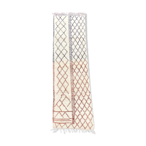 Tapis berbere couloir beni ouarain 90×320 cm
