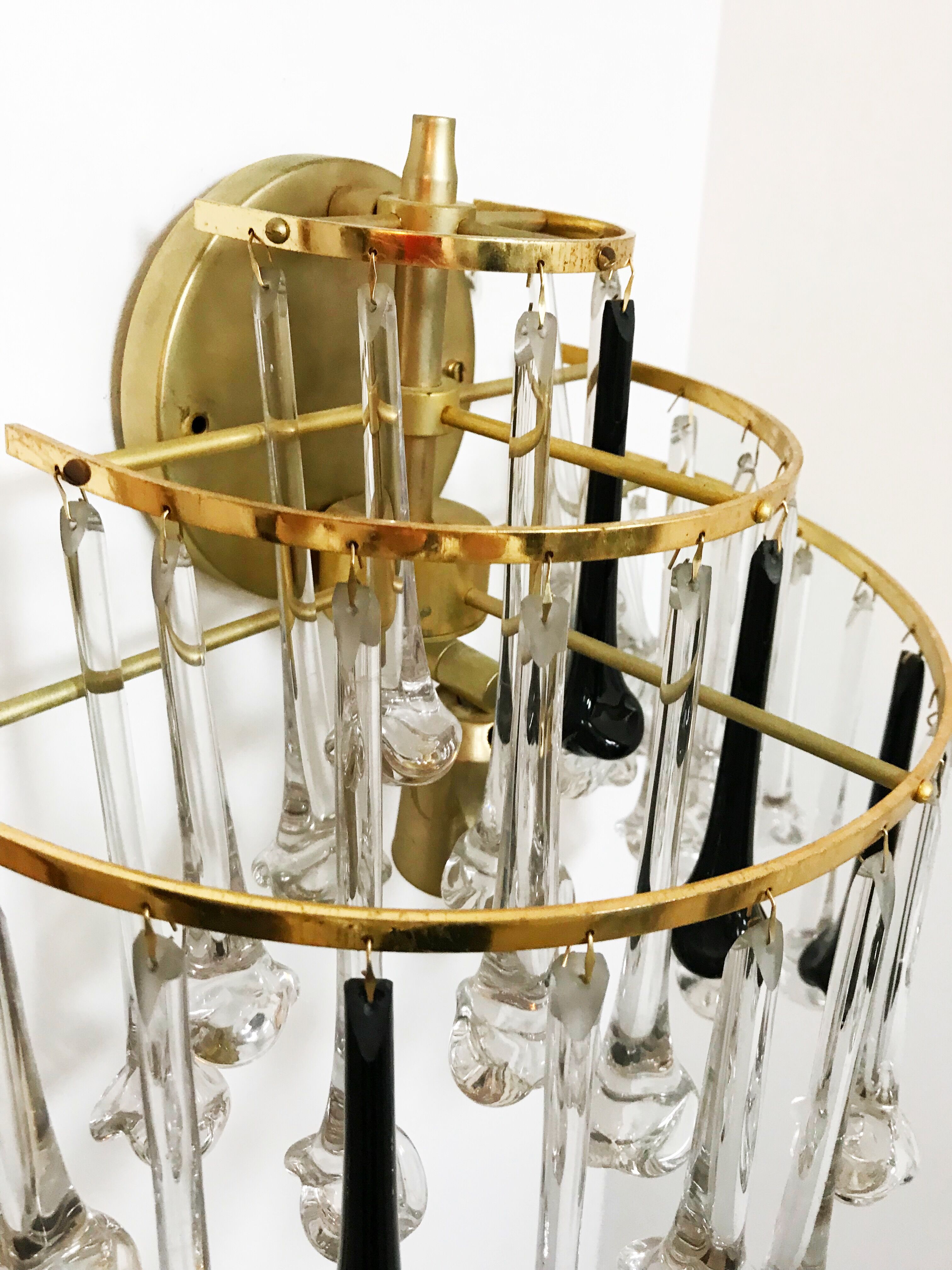 Pair of wall lamps 1960