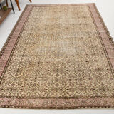 Hand-made vintage rug 303x206cm