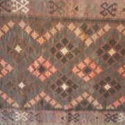 Vintage Anatolian kilim rug 170x96 cm made of natural wools.