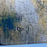 Bronze paperweight sculpture signed Monique Gerber