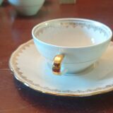 Service à café "vintage" en porcelaine.