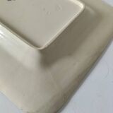 Large antique Gien earthenware dish – braided border – late 19th century