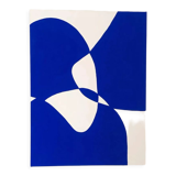 Tableau contemporain Bleu