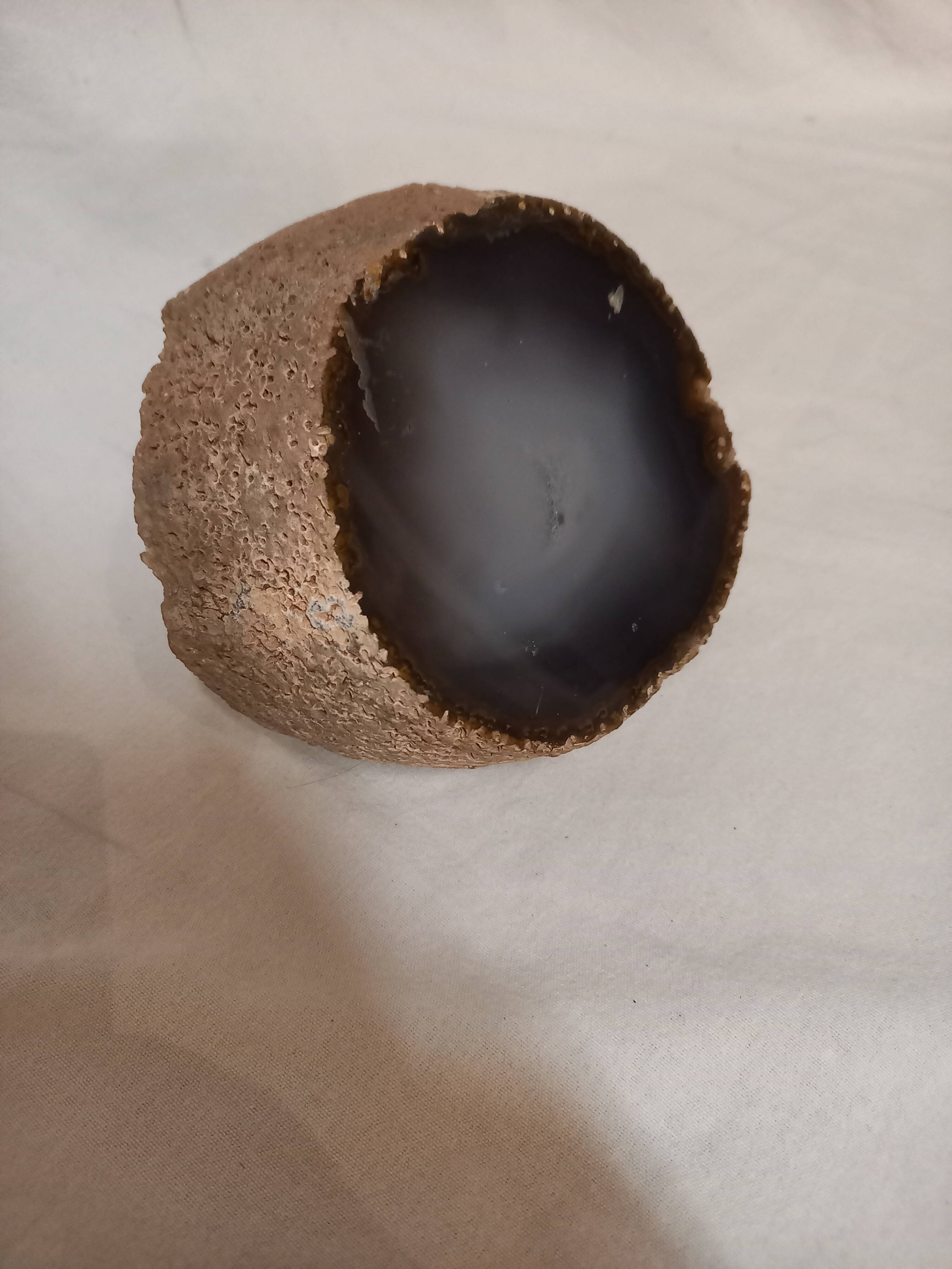 Bookends, Water Agate, polished stone, enhydra