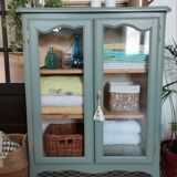 Vintage library display case