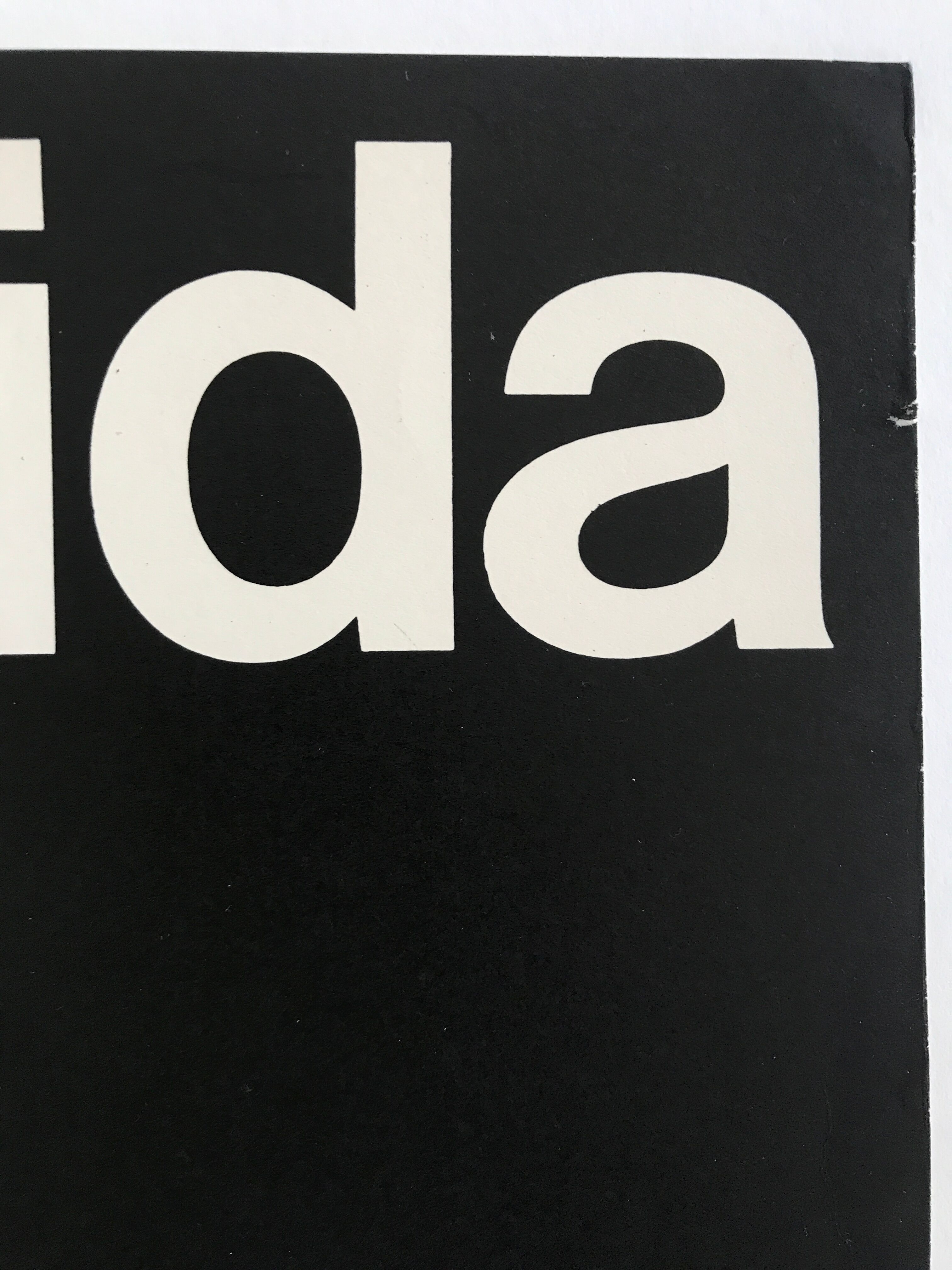 Original poster in lithograph after Eduardo Chillida, Maeght Gallery, 1968