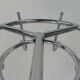 Standing chrome-plated Tubax coat rack