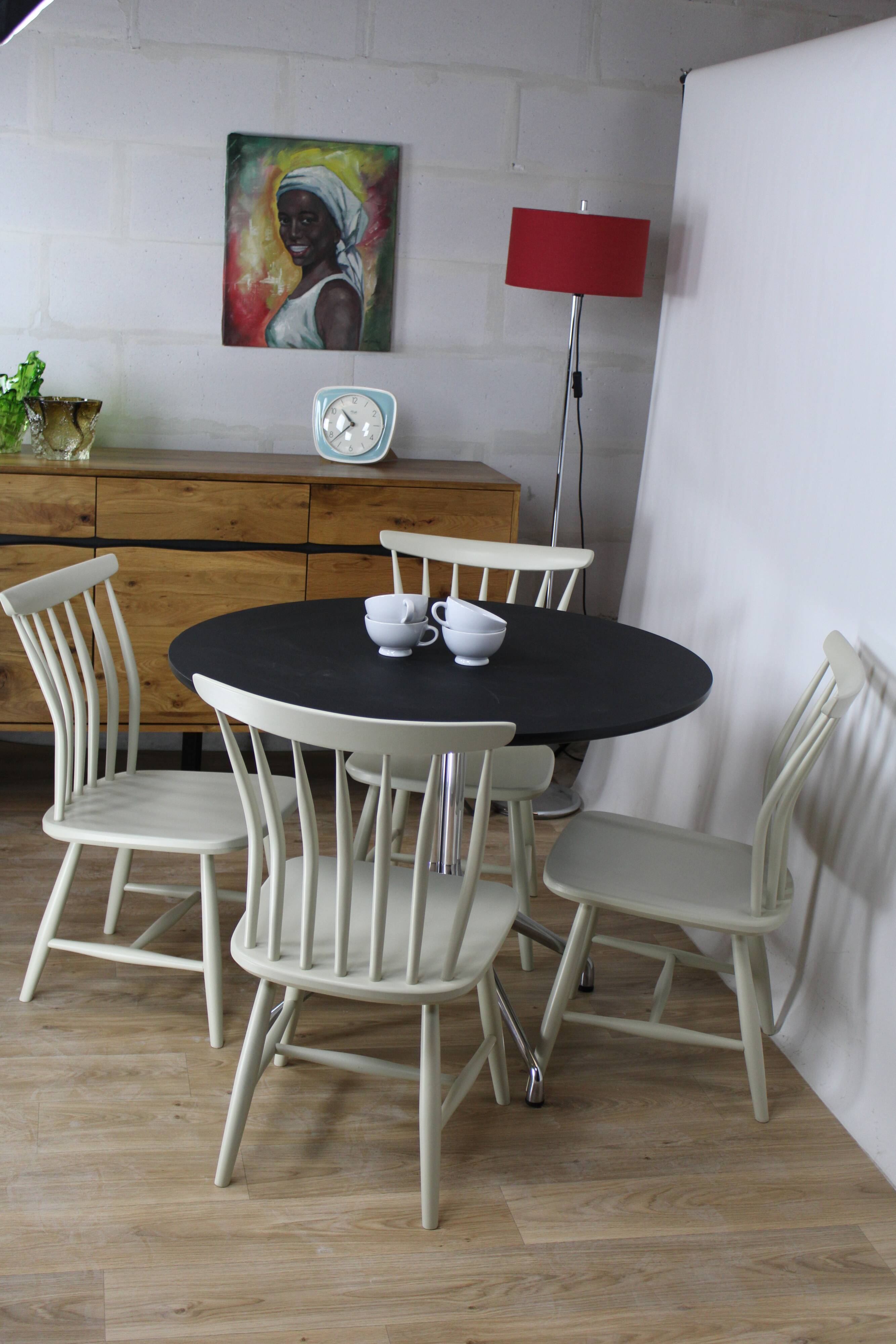 Chaises lot de 4