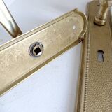 Pearlized contour door handles