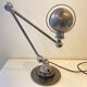 Jieldé desk lamp 2 arms 40cm industrial graphite Jean Louis Domecq