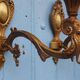 Vintage rams head French Bronze Wall Sconces wall lights C1930s Pair