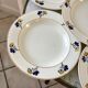 Lot de 6 assiettes creuses Terre de Fer modèle "Roméo" début XXème