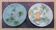 2 antique plates in slip 1 Keller & Guérin