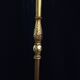 Bronze tripod lamppost