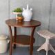 Round side table double top