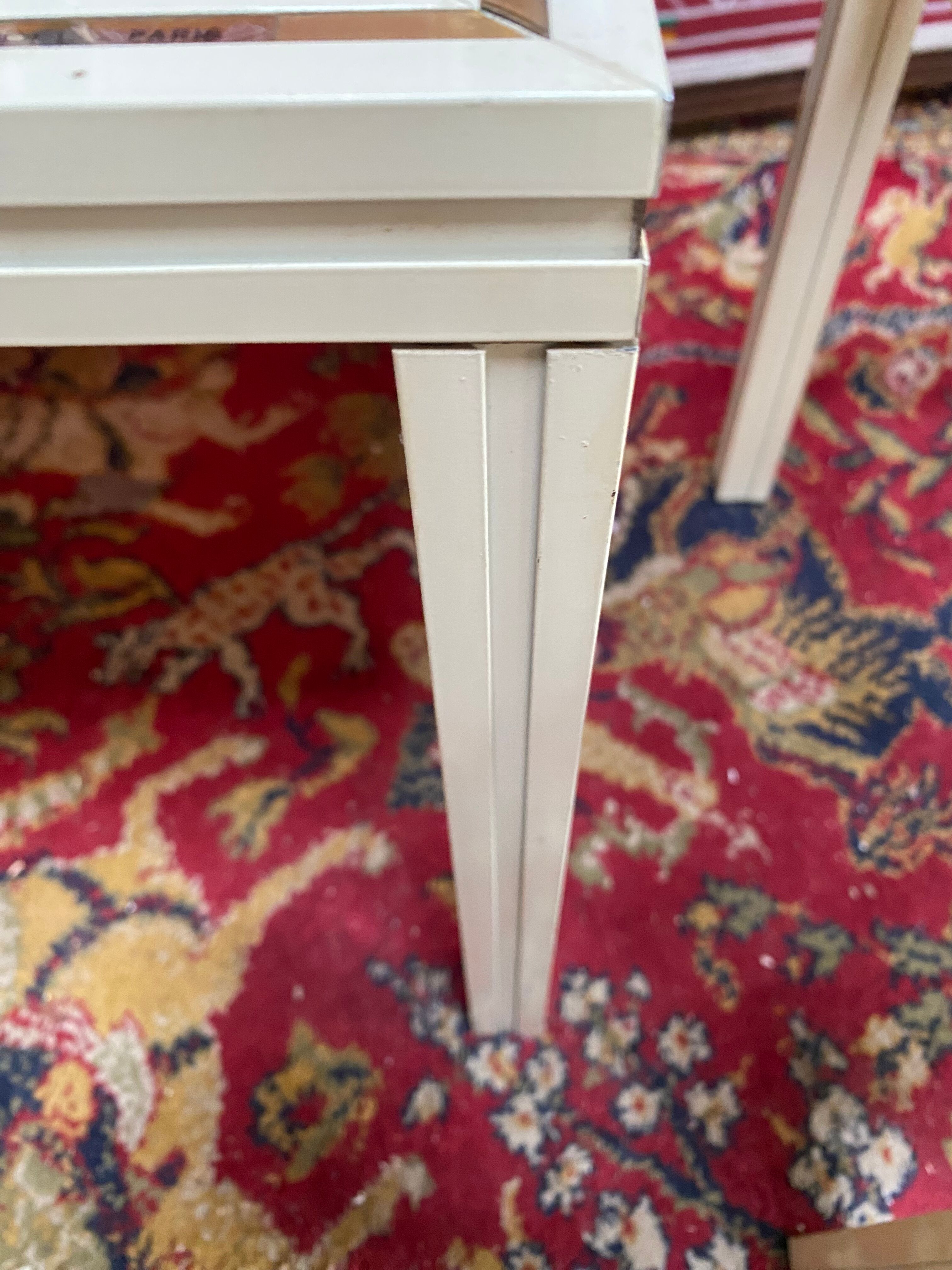 Set of 3 nesting tables by Pierre Vandel, 1970s