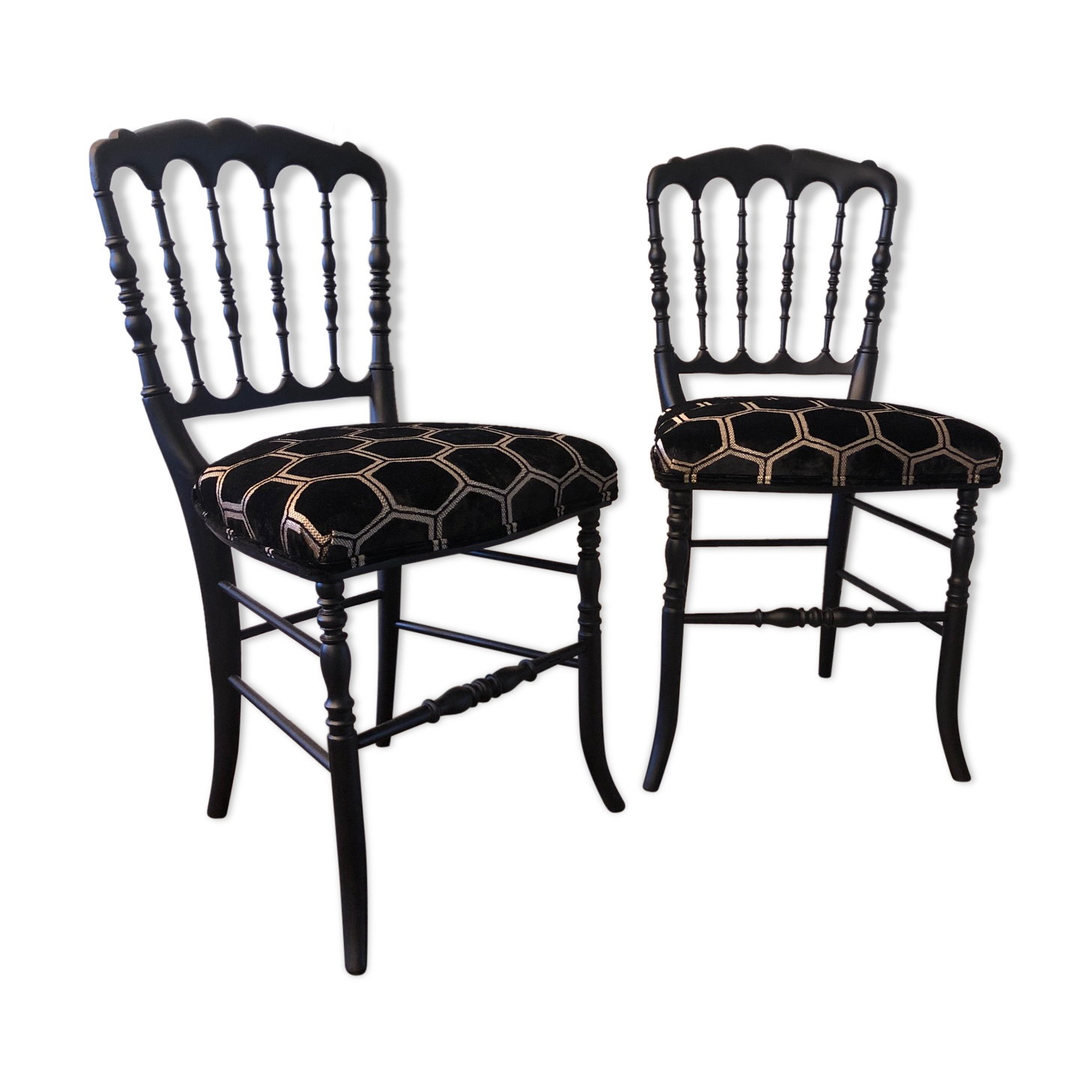 Paire de chaises Napoléon III