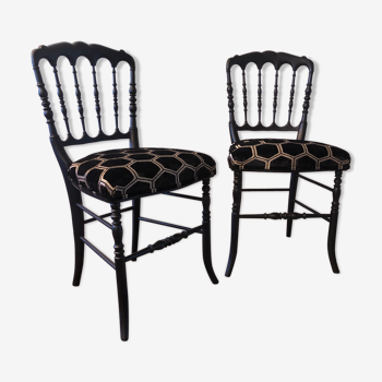 Pair of Napoleon III chairs