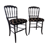 Pair of Napoleon III chairs