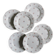 Vintage flat plates Digoin
