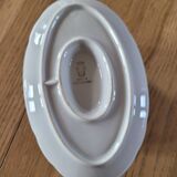 Saucière en porcelaine de Tchécoslovaquie