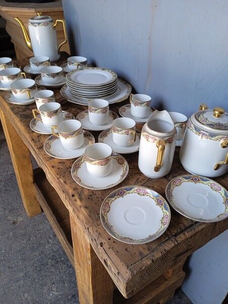 Coffee service 40 pieces Legrand Limoges