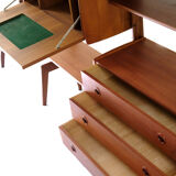 Wall Unit by John Texmon, 3 Modules, Norway, 1960s