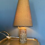 Mid-Century Scandinavian Bava Ceramic Lamp in Modern Style, 1960s