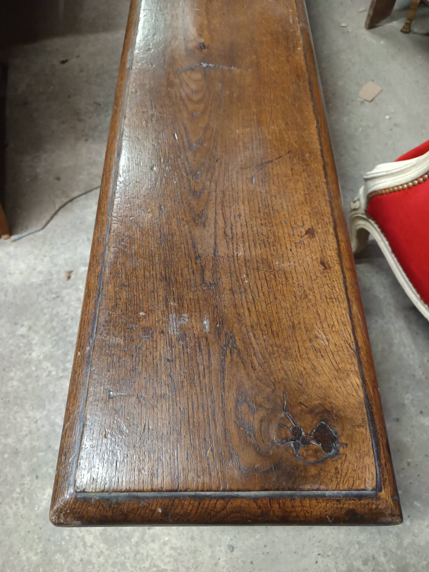 Table de métier noyer