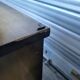 Vintage Scandinavian style dressing table with triptych mirror and bedside table.
