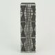 rare brutalist mid century VASE made of cast aluminum casper studioguss 70s