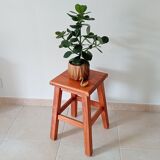 Vintage solid wood stool