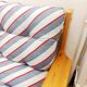 Fauteuil scandinave en pin massif 1970