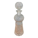 Molded glass decanter