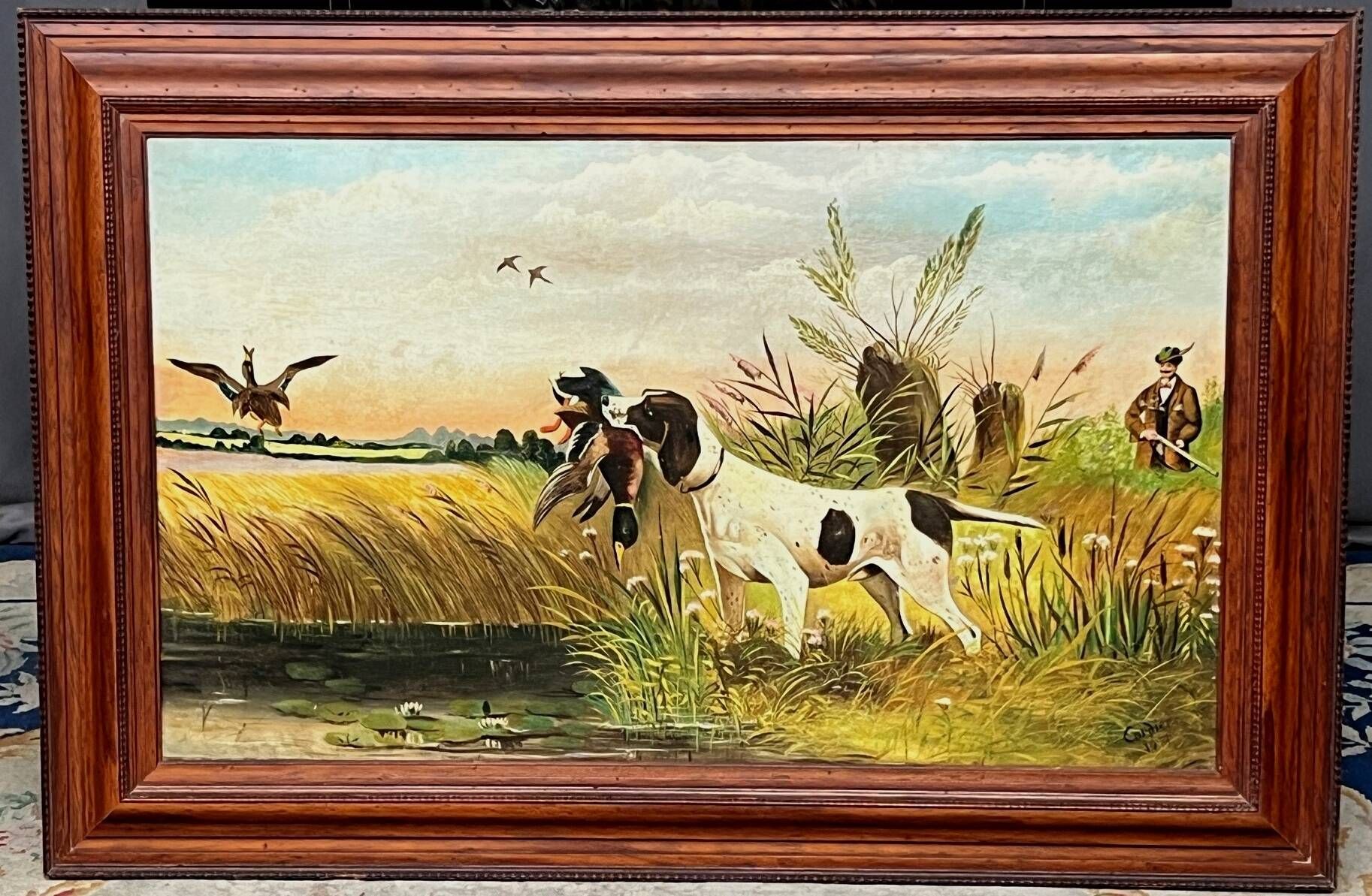 Gaston Corbier (1869–1945), "Duck Hunting."