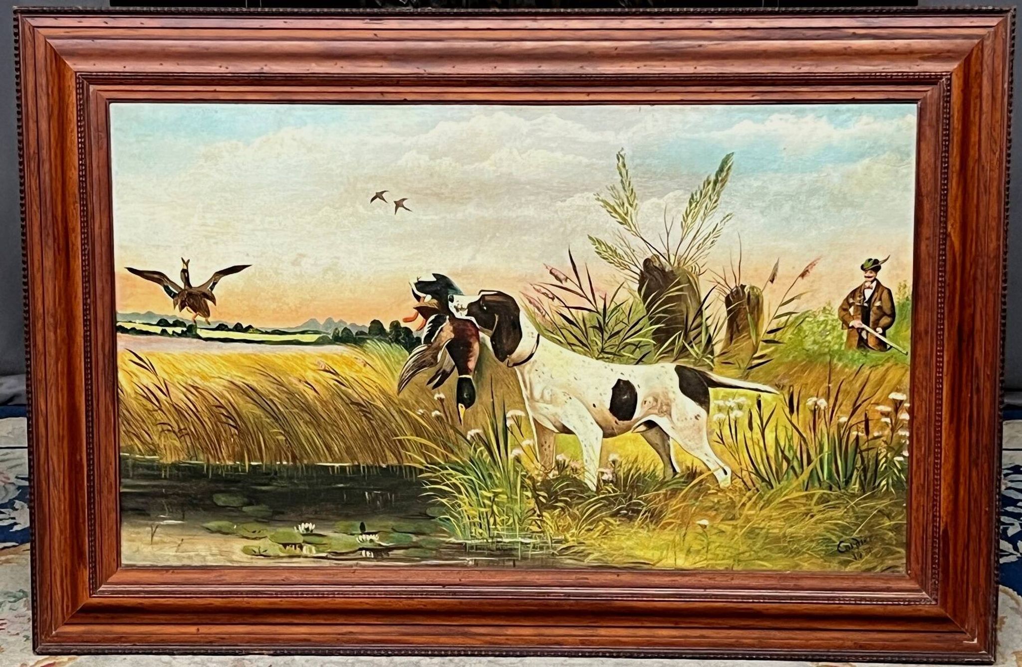 Gaston Corbier (1869–1945), "Duck Hunting."