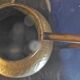 Pitcher - pair of tinned copper pourer qajar persian calligraphy -islamic art