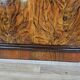 1940 Art Decò nightstands in walnut with door and shelf