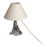 Crystal foot bedside lamp