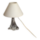 Crystal foot bedside lamp