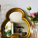 Old gilded mirror