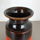 Fat lava multi-color 239-41 vase made by Scheurich, 1970s