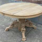 Oval oak table