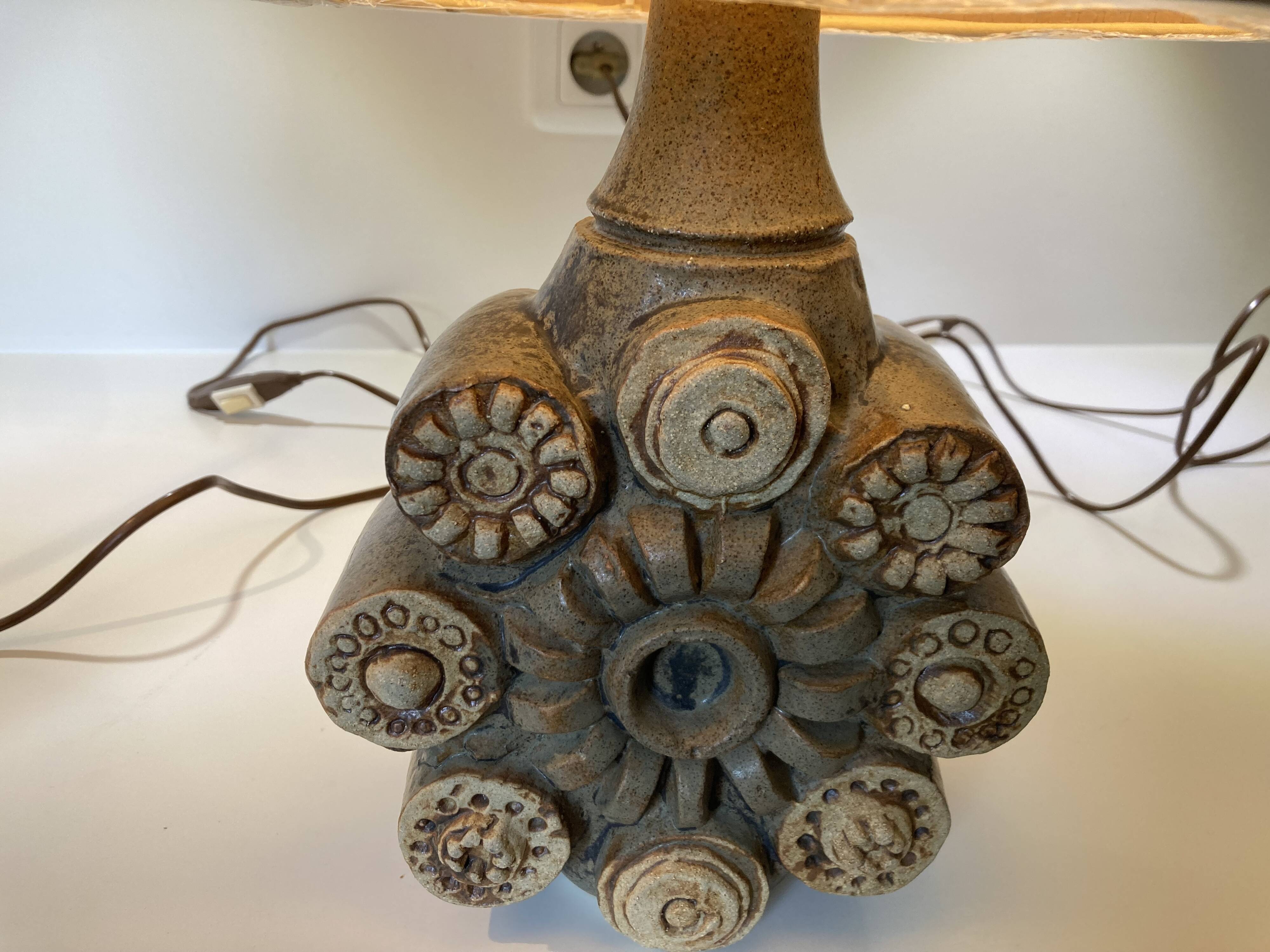 Pair of Bernard Rooke lamps, 1970