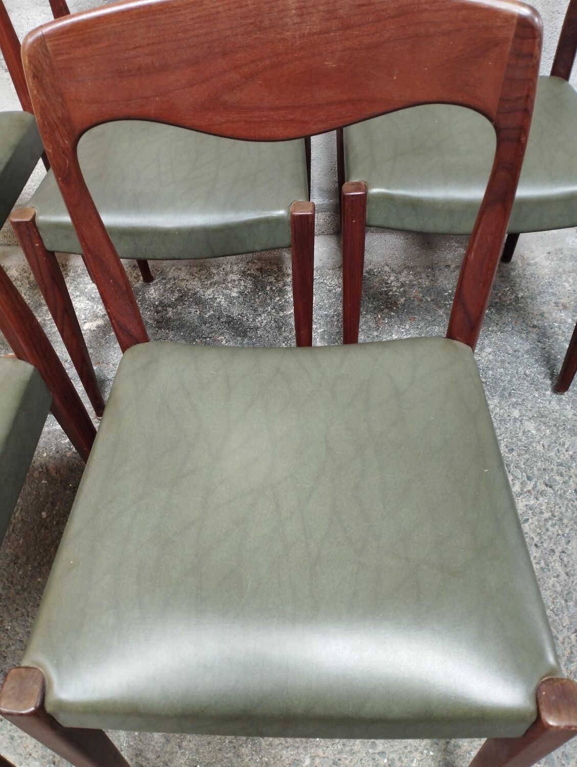 Scandinavian teak chairs