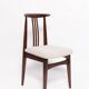 Mid-Century Chair in Boucle and Beech by M. Zielinski, Europe, 1960s
