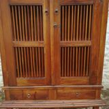 Teak bar cabinet