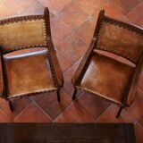 Pair of neo-Gothic armchairs